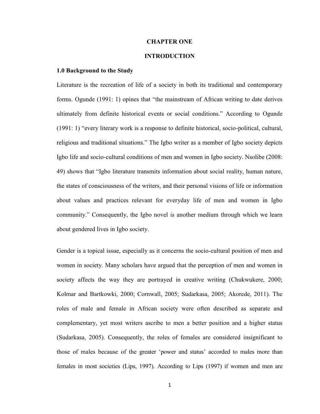 Gender Portrayal in Selected Early and Later Post-War Male and Female-Authored