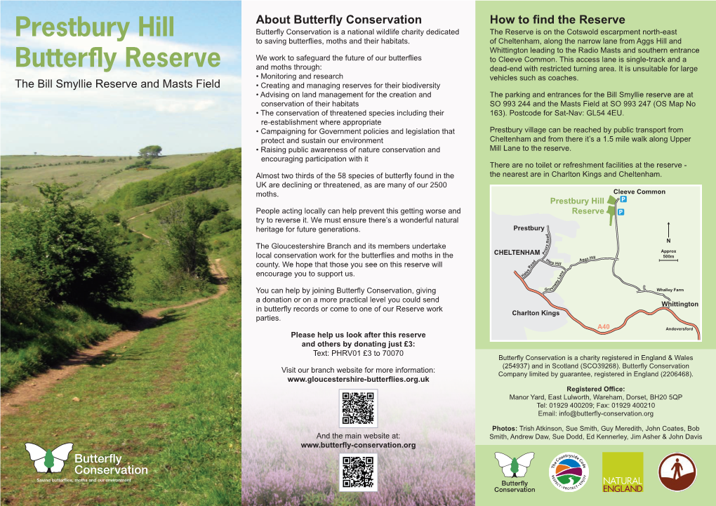Prestbury Hill Butterfly Reserve