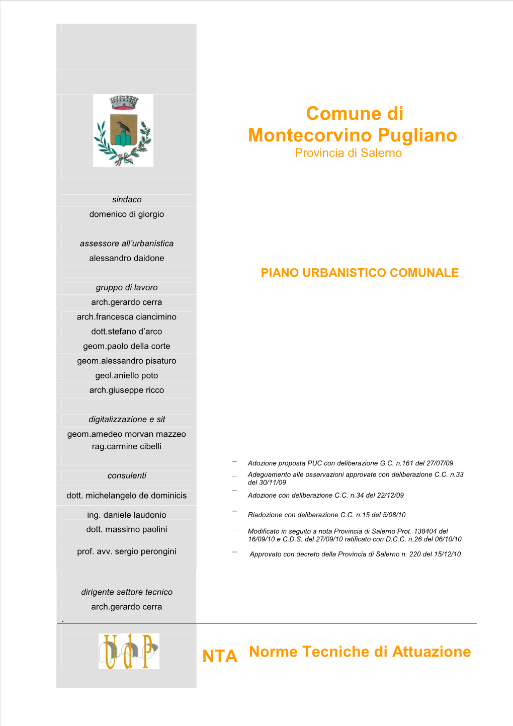 Comune Di Montecorvino Pugliano (Sa)