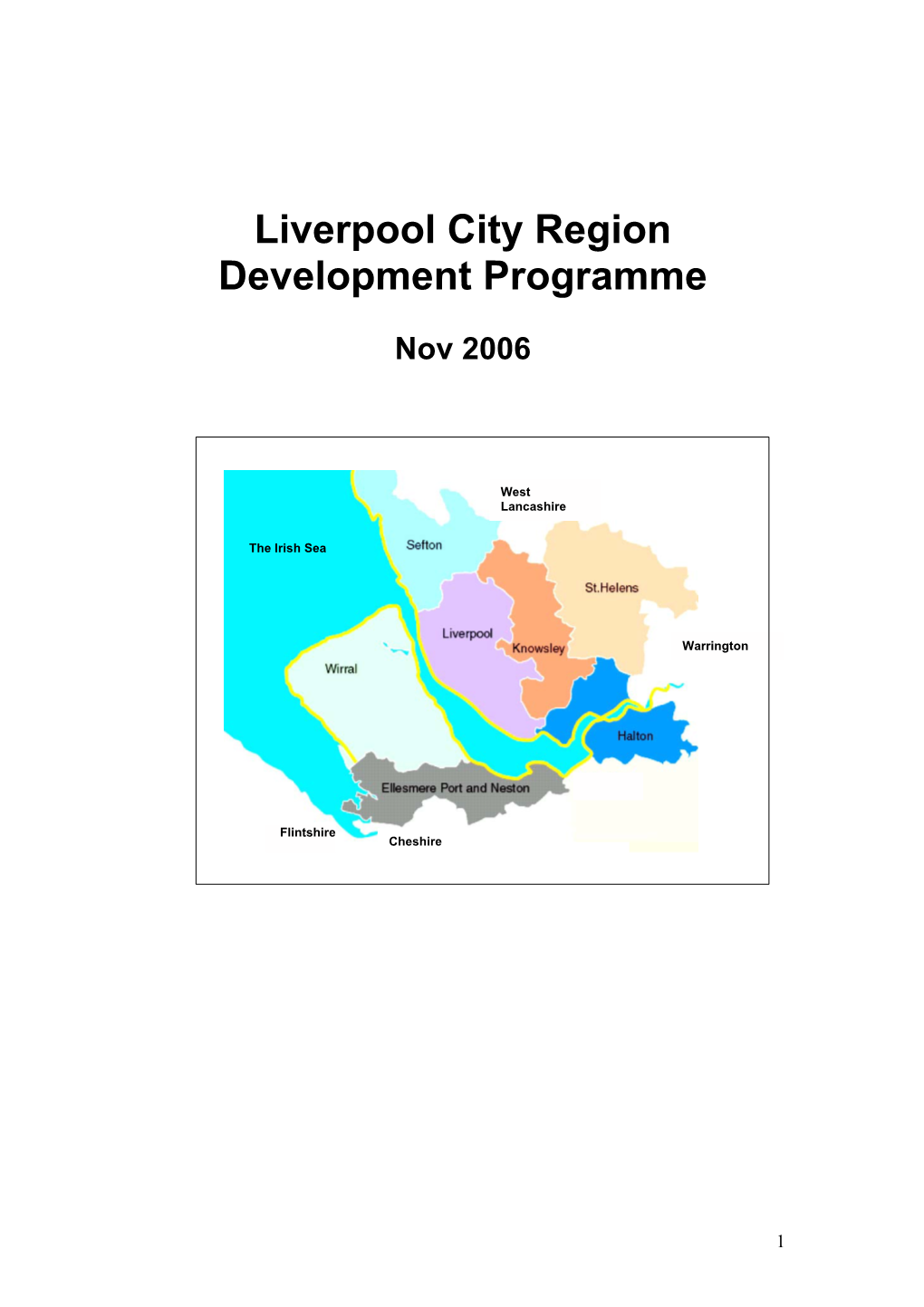 Liverpool City Region Development Programme