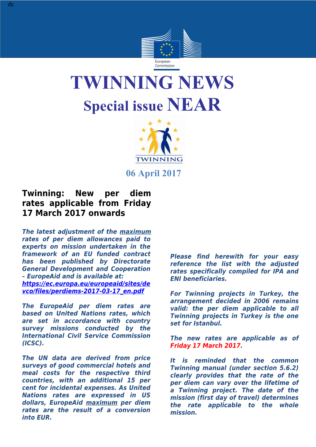 TWINNING NEWS No 49