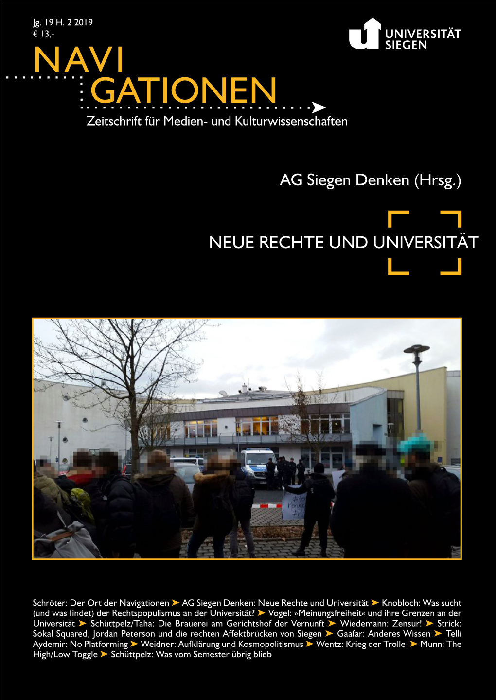 Neue Rechte Und Universität Navigationen 2 2019.Pdf