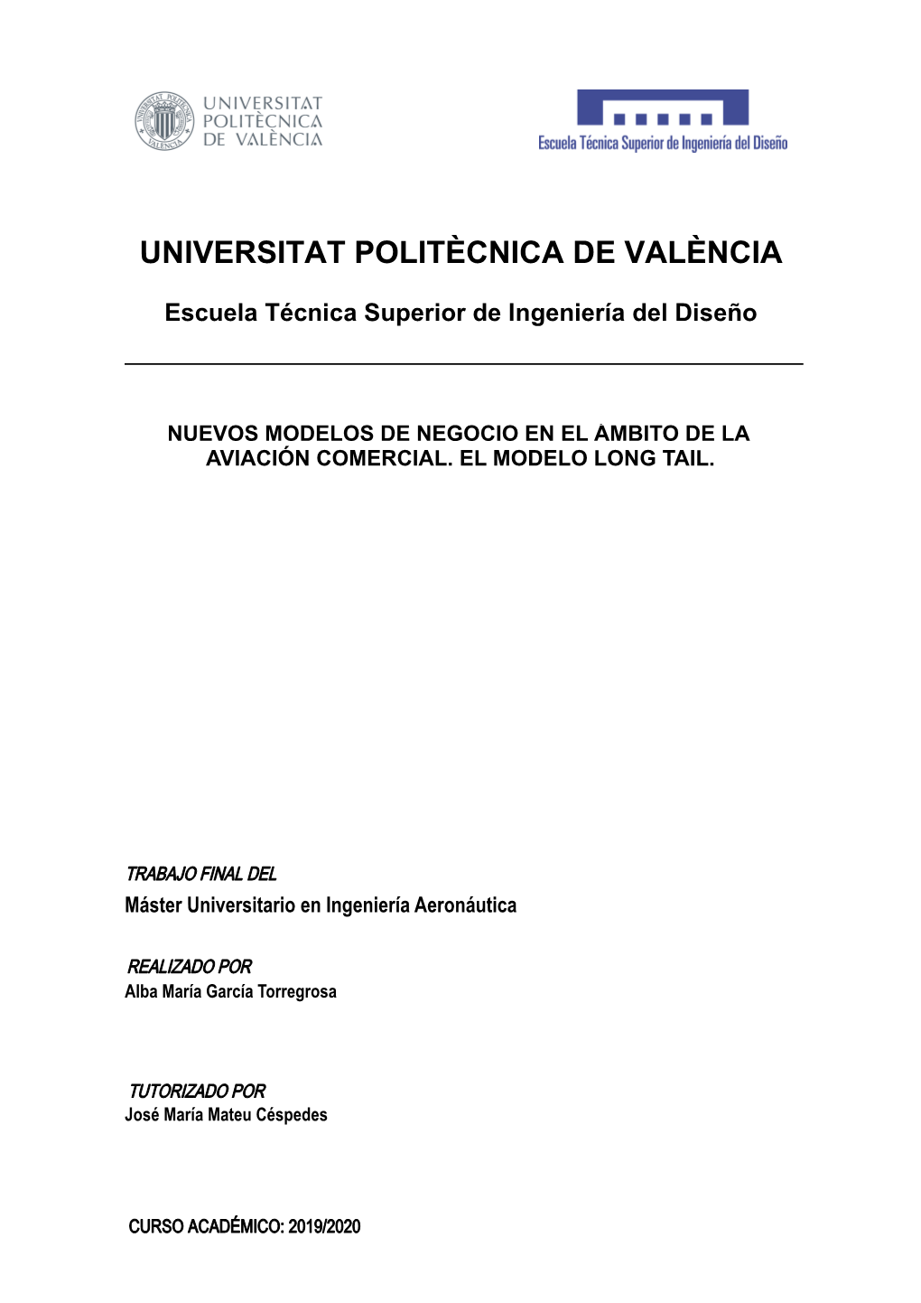 Universitat Politècnica De València