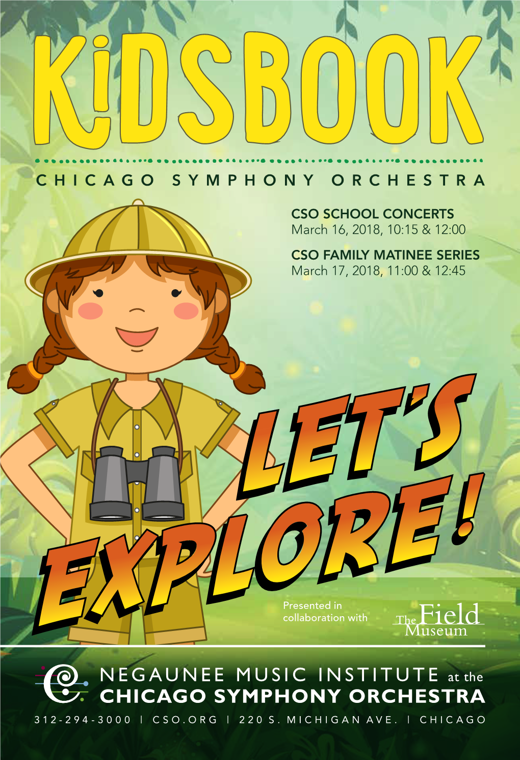 Kidsbook © Is a Publication of the Negaunee Music Institute
