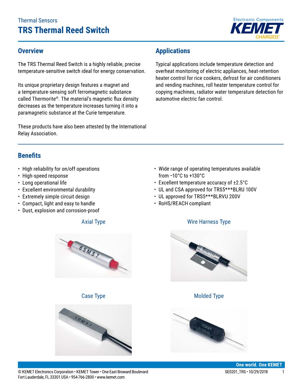 TRS Thermal Reed Switch