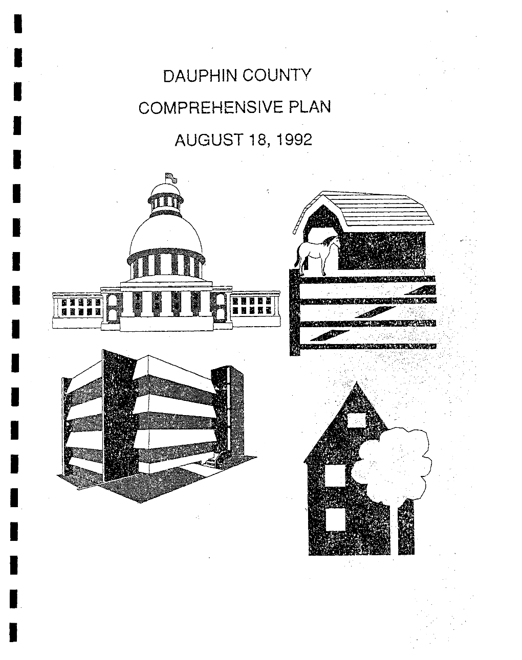 DAUPHIN COUNTY COM?Rehenslve PLAN AUGUST 18,1992