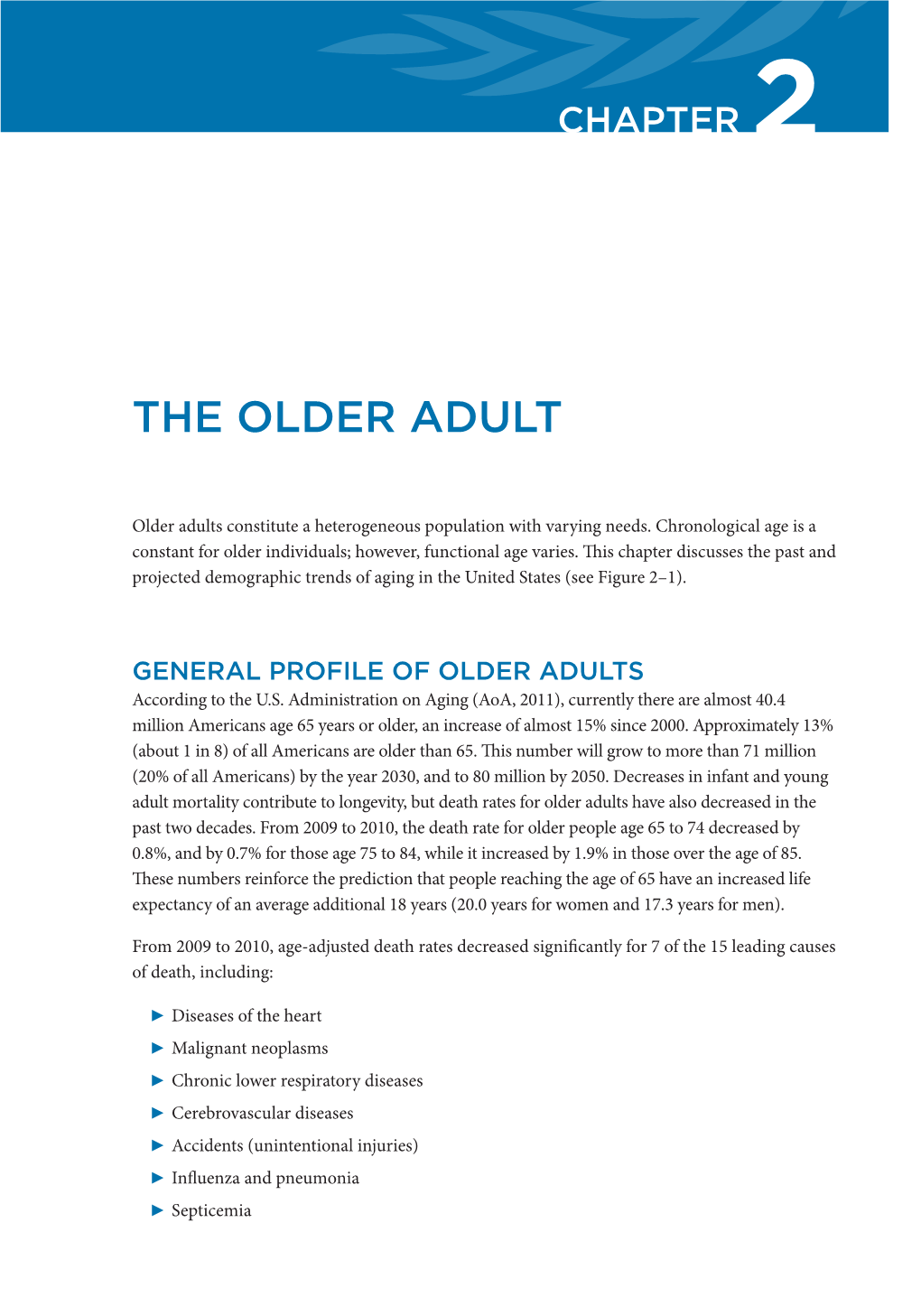 The Older Adult