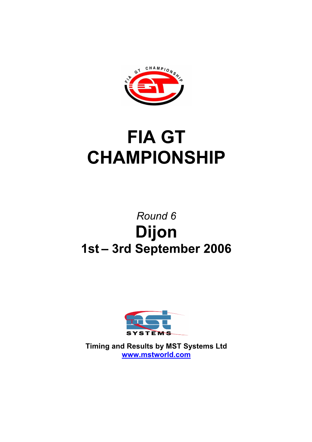 Fia Gt Championship