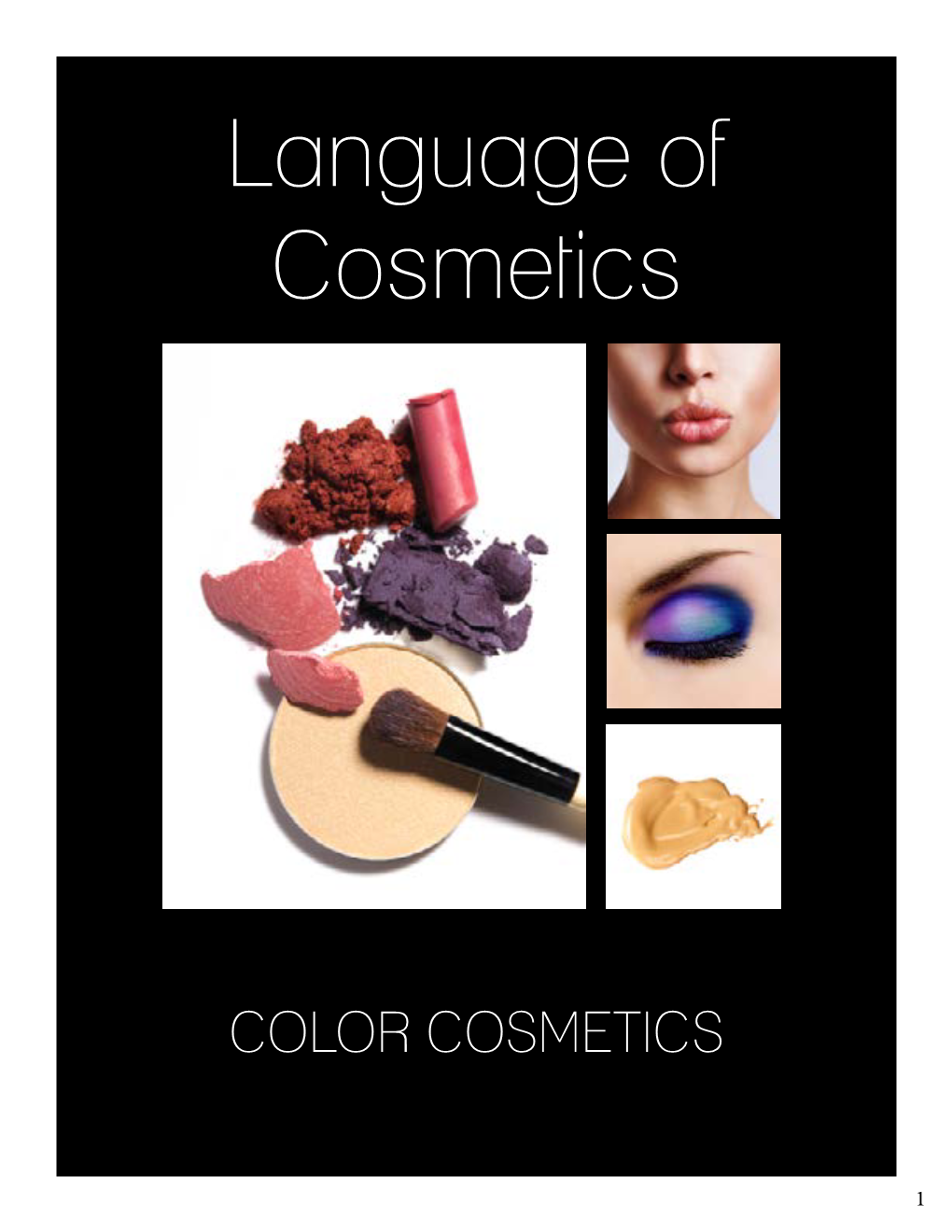 Language of Cosmetics