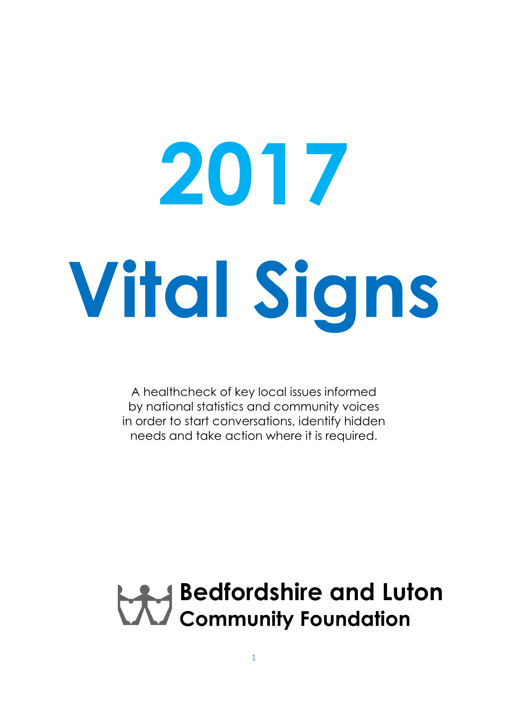 BLCF Vital Signs Full Report