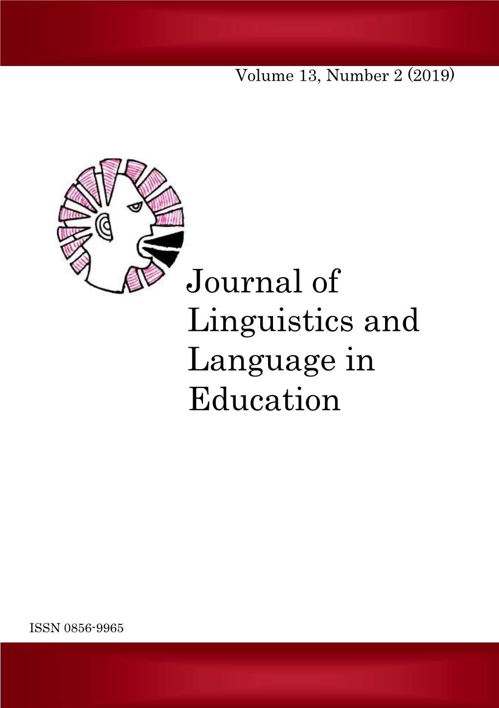 Journal of Linguistics and Language in Education Volume 13, Number 2 (2019)