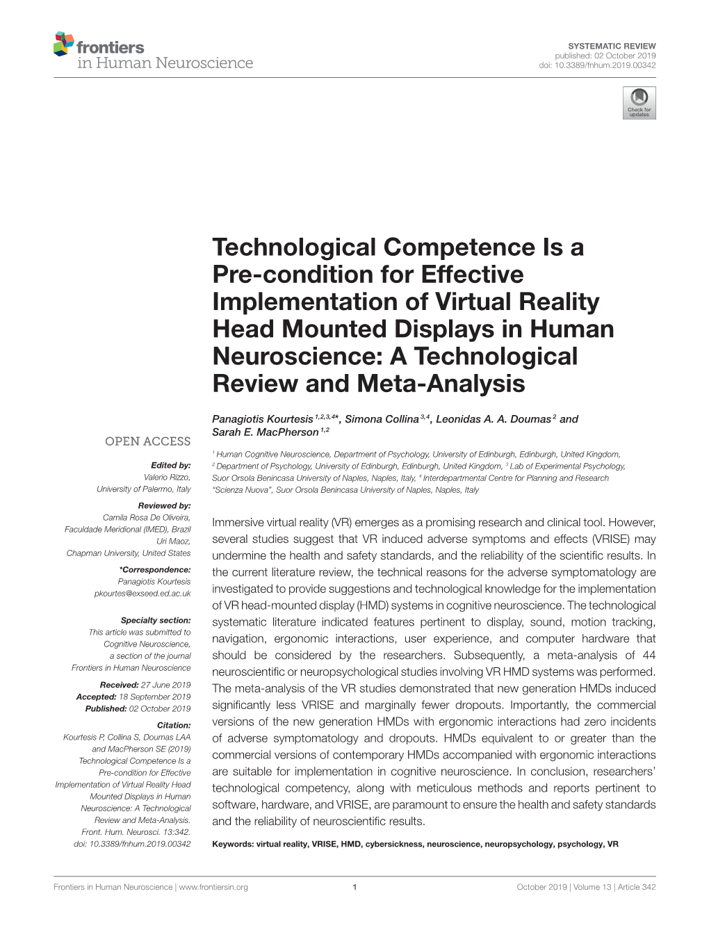 Technological Competence Is A