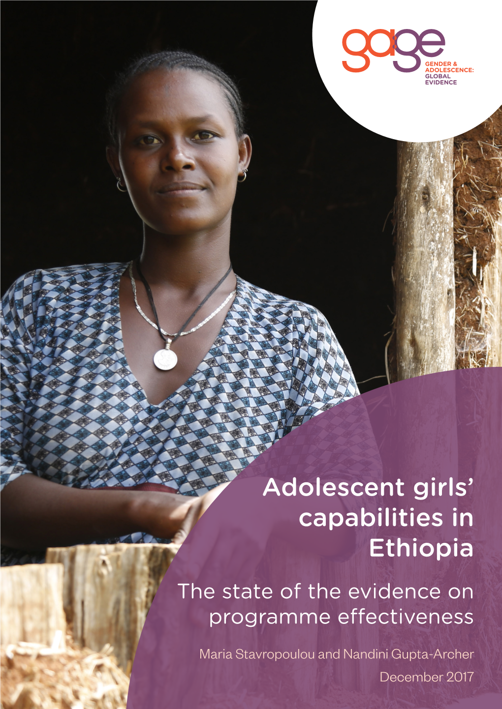 Adolescent Girls' Capabilities in Ethiopia