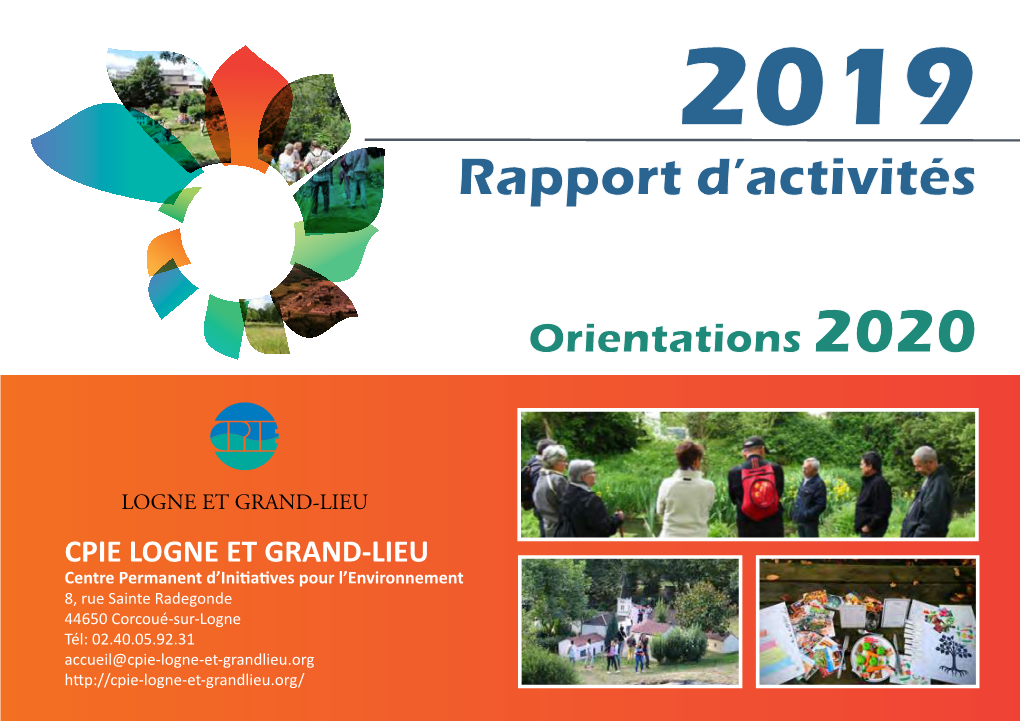 Rapport D'activités 2019