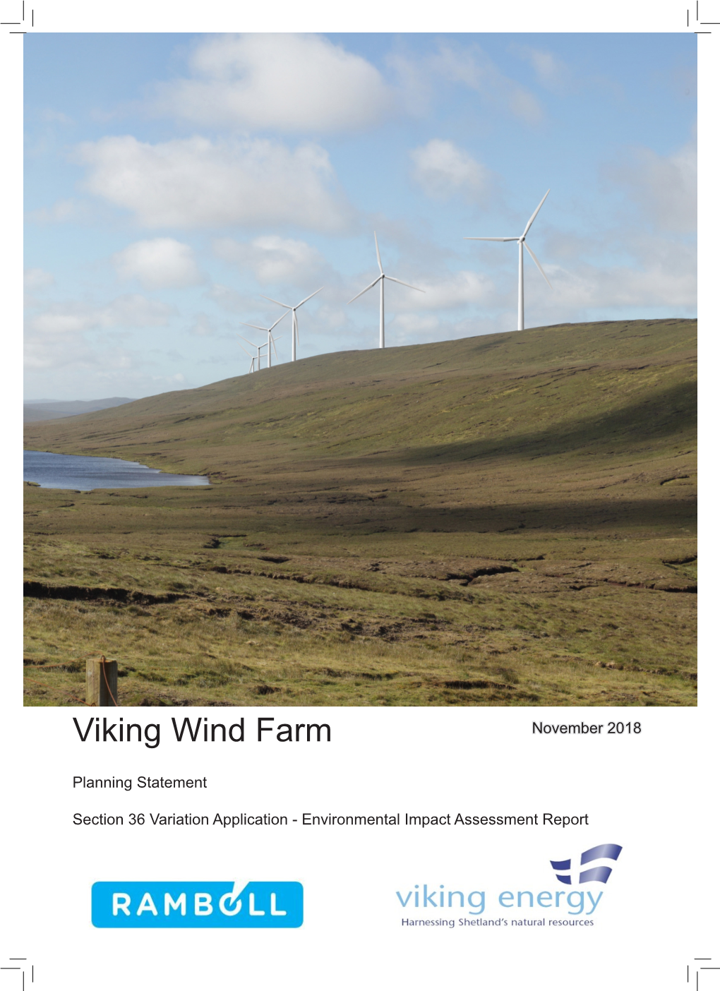 Viking Wind Farm November 2018