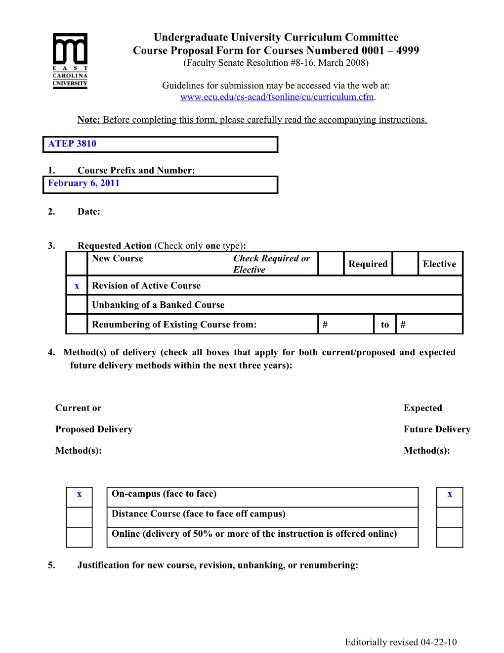 Overview of Undergraduate Curriculum Development s4