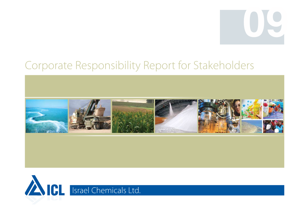 Corporate Responsibility Report for Stakeholders