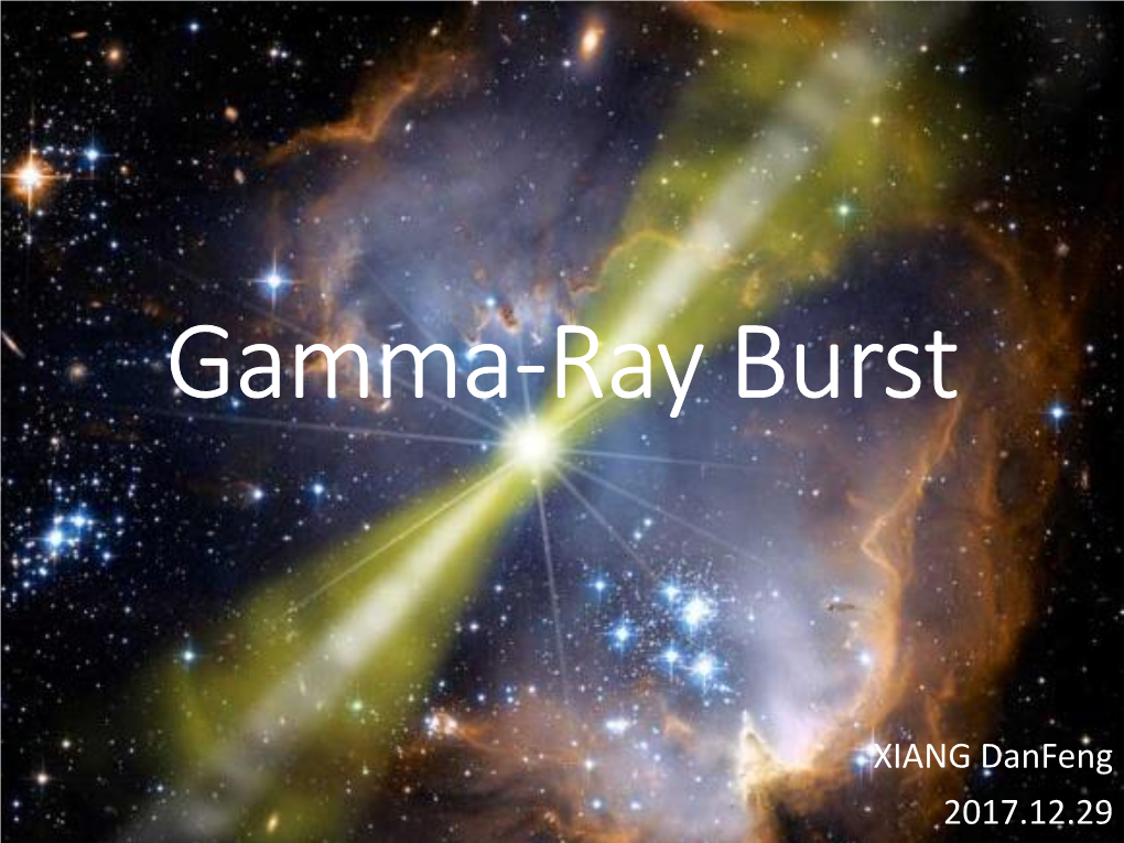 Gamma-Ray Burst