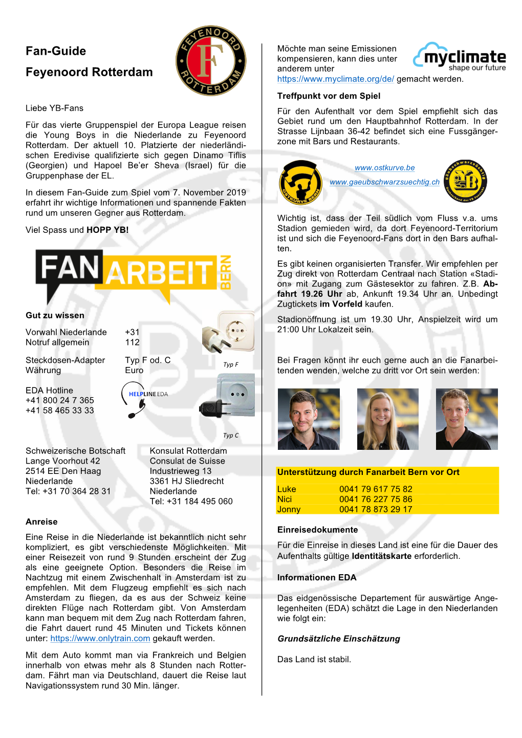 Fan-Guide Feyenoord Rotterdam