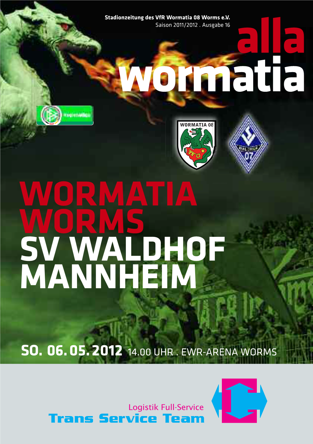 Wormatia Worms Sv Waldhof Mannheim