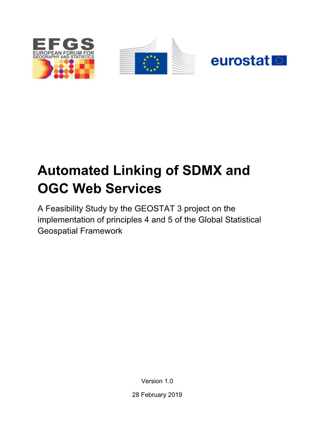 Automated Linking of SDMX and OGC Web Services