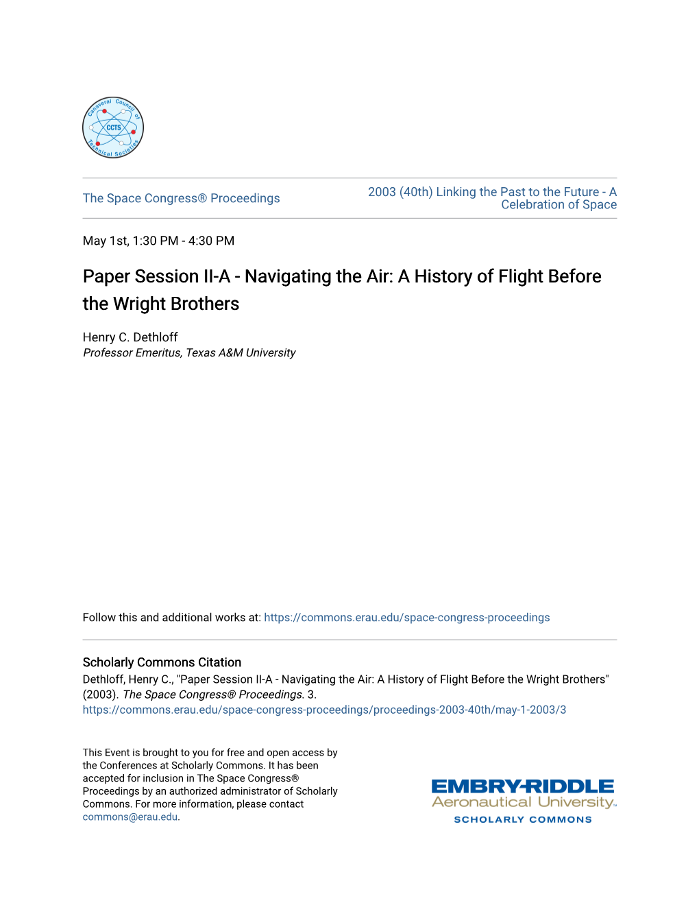 A History of Flight Before the Wright Brothers