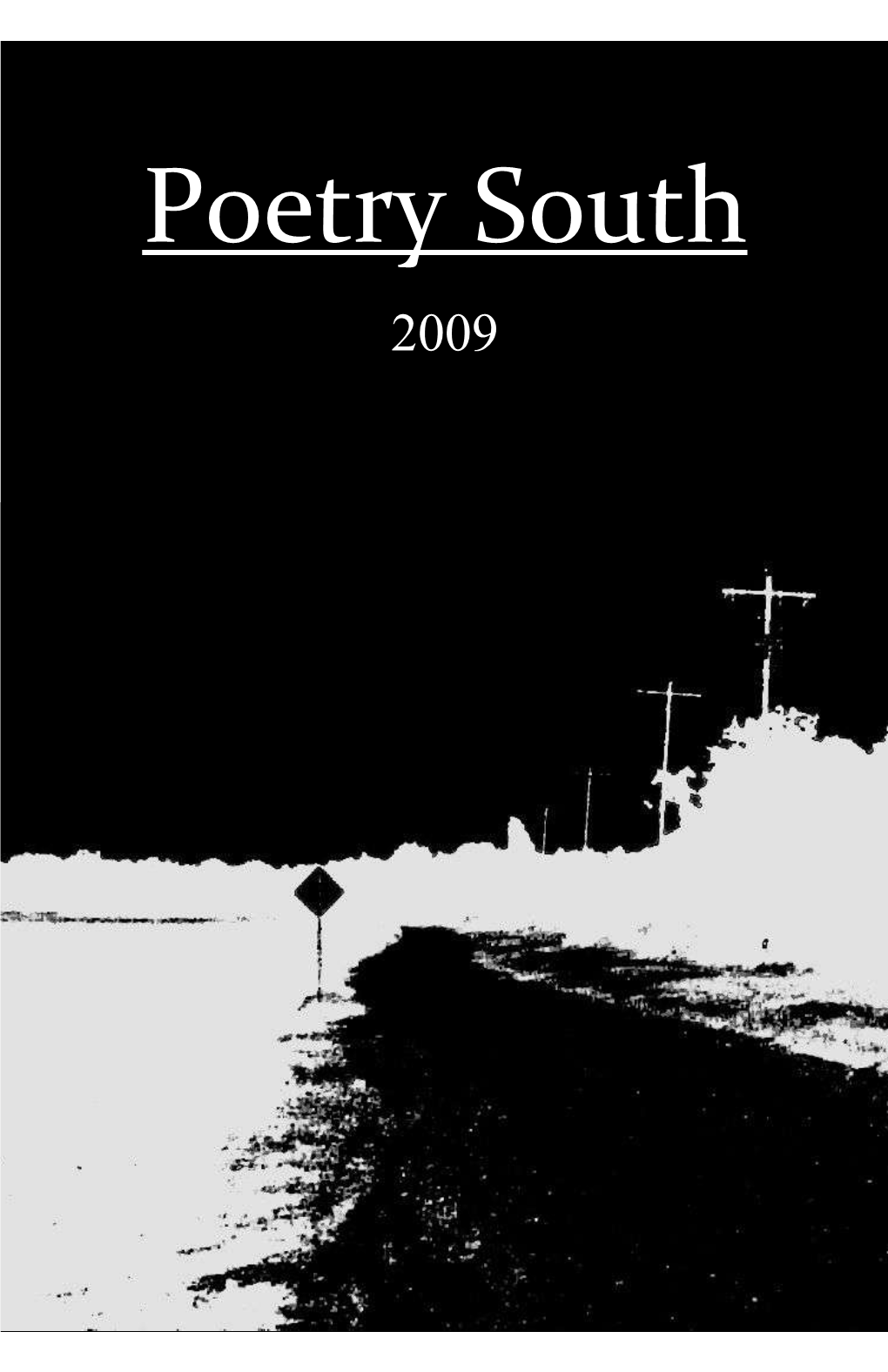 Poetry South 2009 Cover