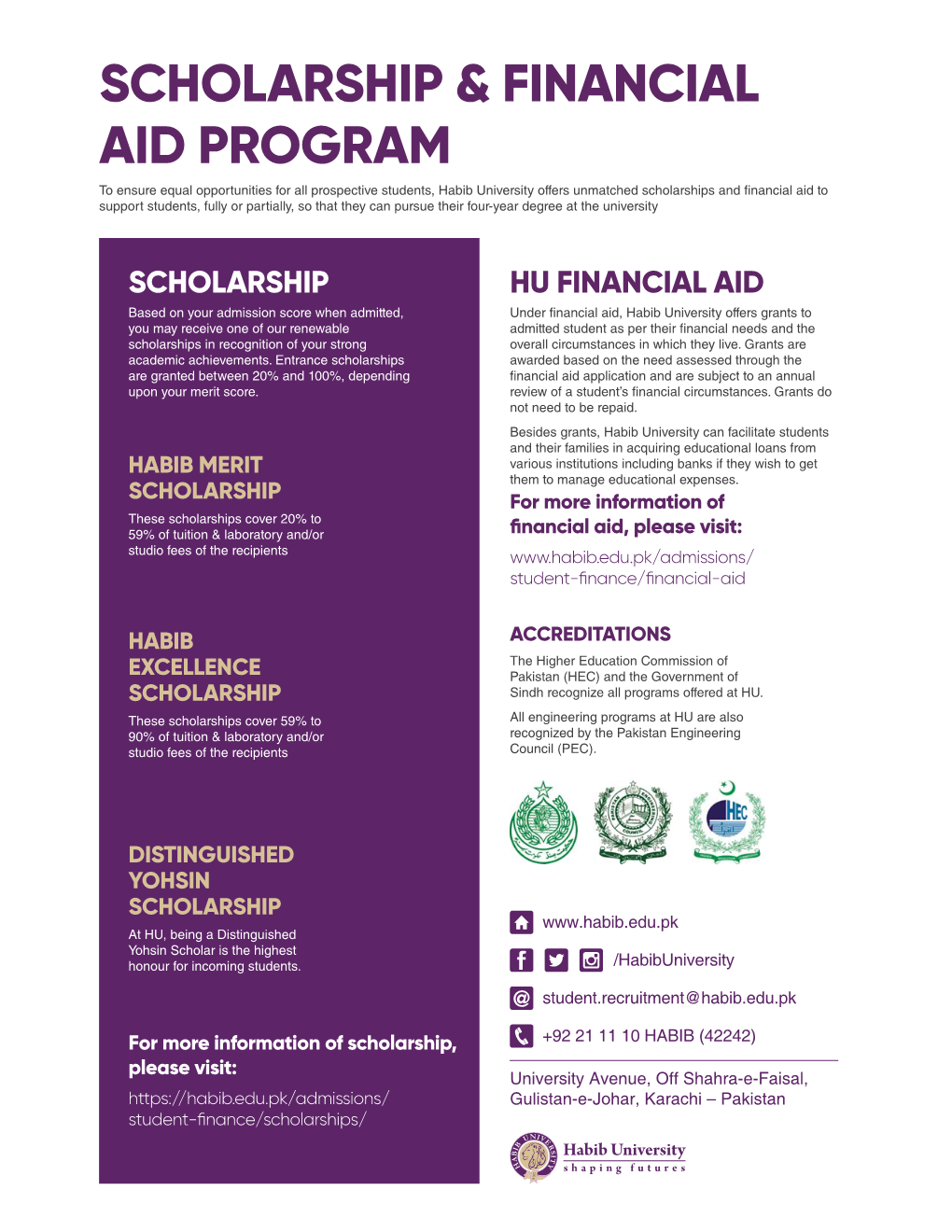 Scholarship & Financial Aid Program