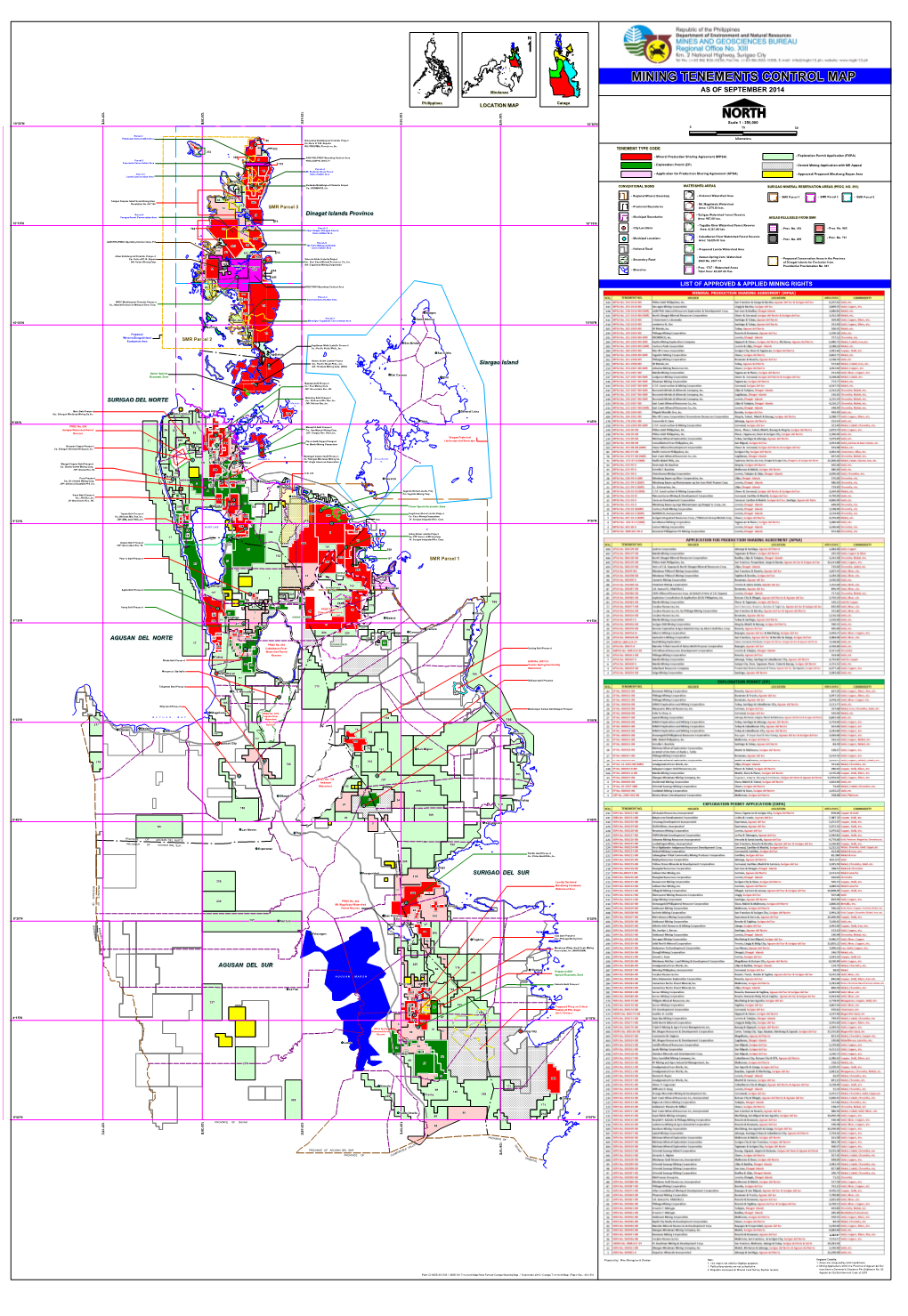 Mining Tenements Control