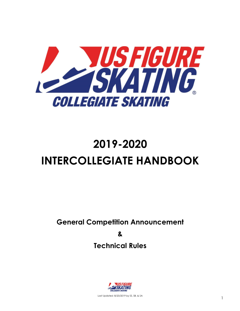 2019-2020 Intercollegiate Handbook