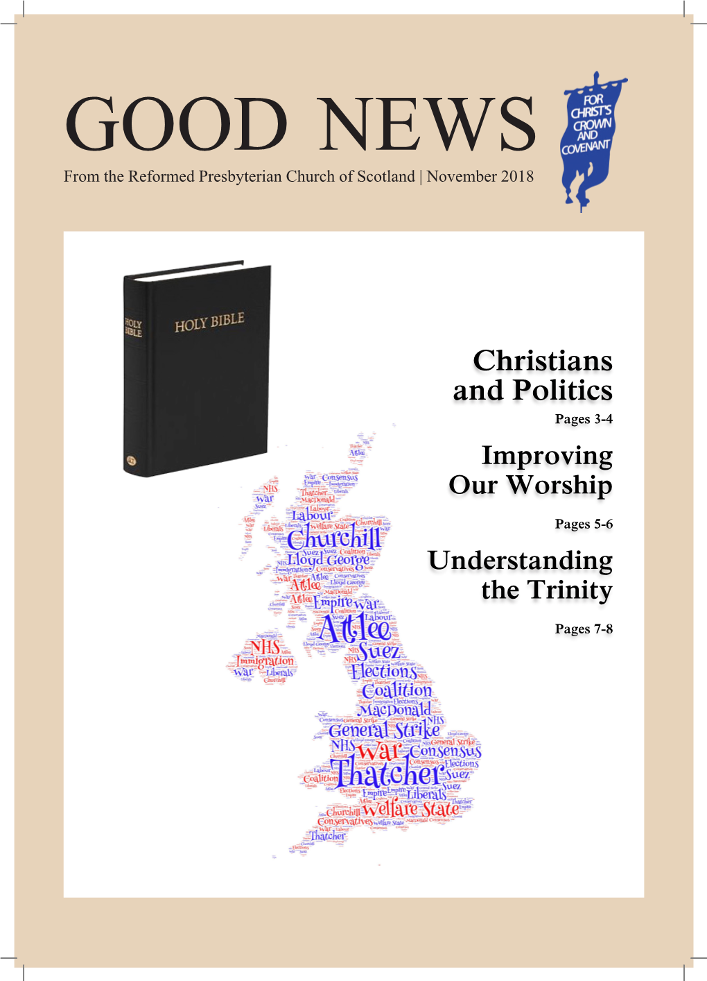 Christians and Politics Pages 3-4 Improving Our Worship