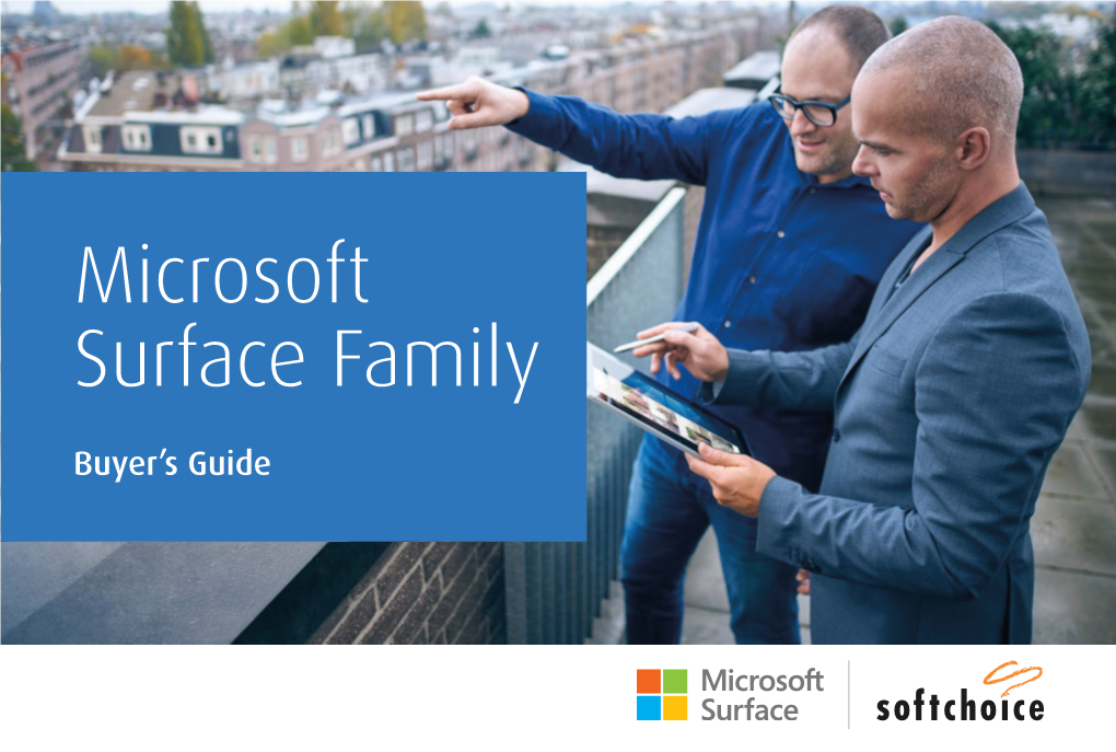 Microsoft Surface Fami Microsoft Surface Family