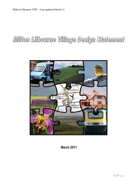 Milton Lilbourne Village Design Statement