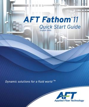 AFT Fathom 11 Quick Start Guide