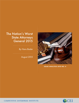 The Nation's Worst State Attorneys General 2015