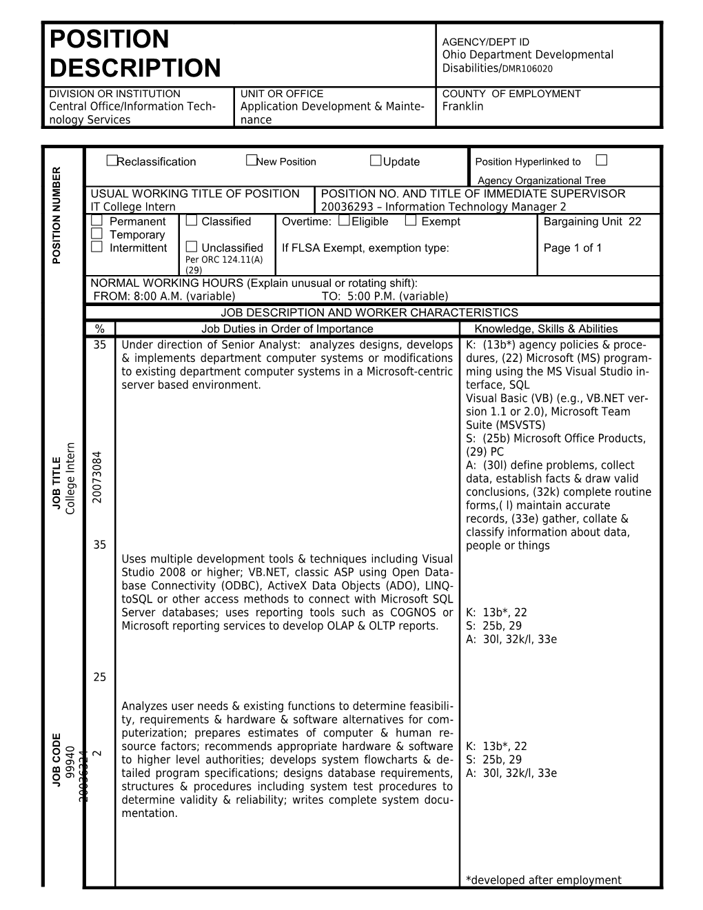 ADM 4107 R 10-08 an Equal Opportunity Employer