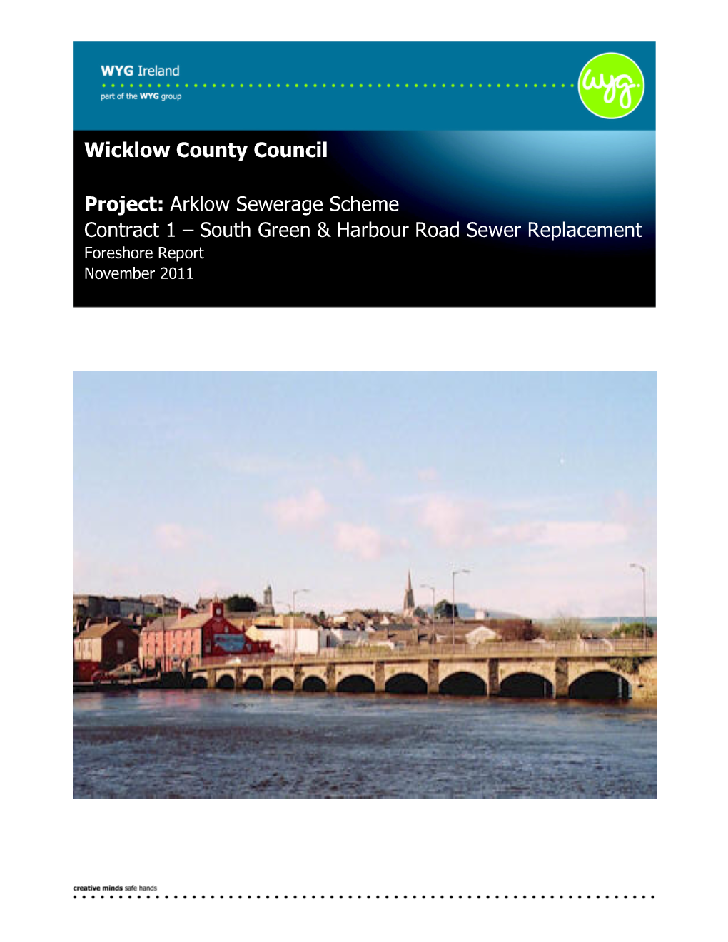 Arklow Sewerage Scheme Contract 1 Œ South Green & Harbour Road