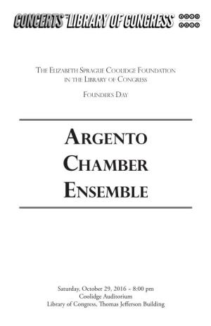Argento Chamber Ensemble