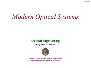 Modern Optical Systems
