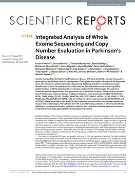 Integrated Analysis of Whole Exome Sequencing and Copy Number
