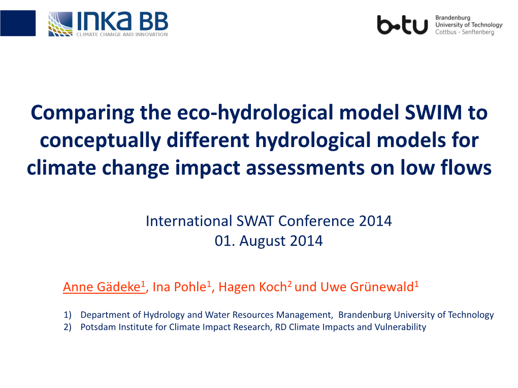 Das Hydrologische Modellsystem Wasim