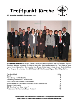 65. Ausgabe: April Bis September 2009