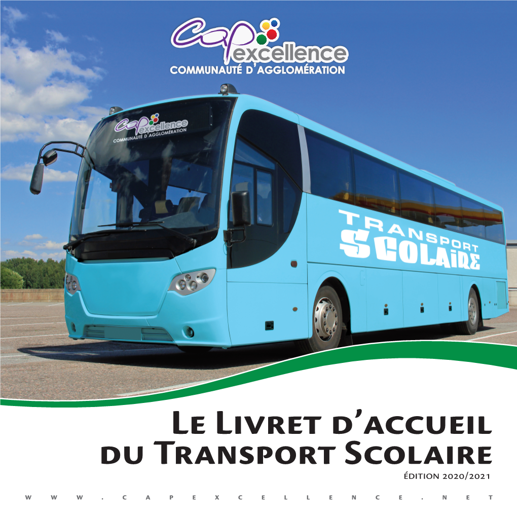 Le Livret D'accueil Du Transport Scolaire