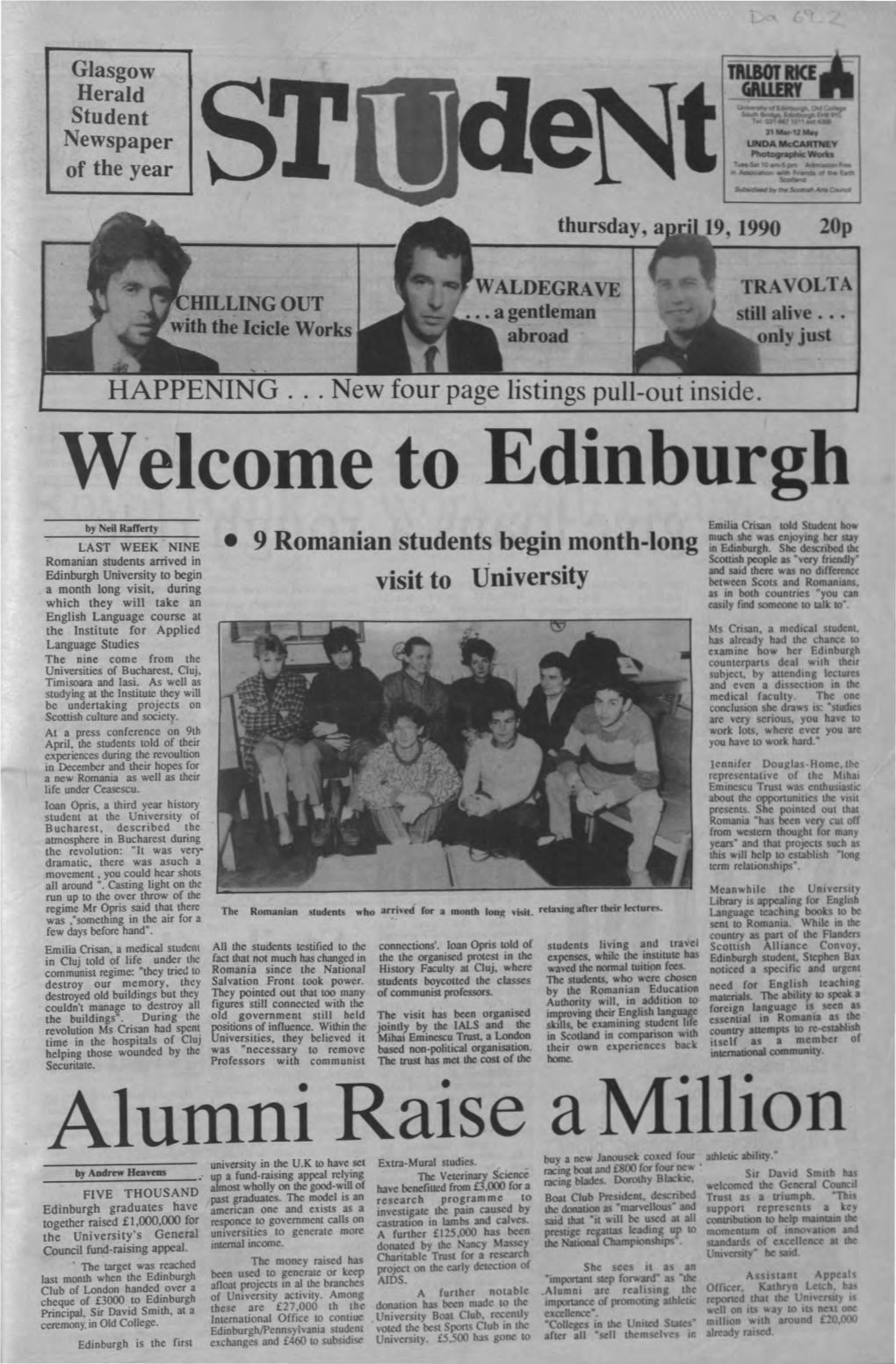 Edinburg Alumni Raise a Million