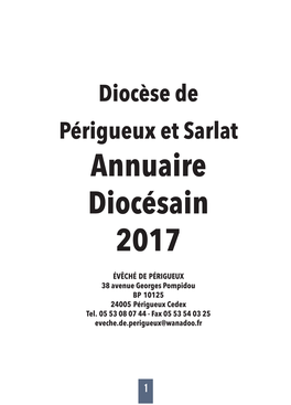Annuaire Diocésain 2017
