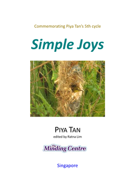 Simple Joys by Piya Tan 2Nd Rev 2011