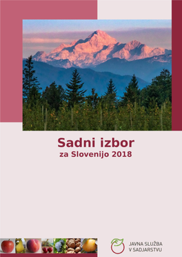 Sadni Izbor Za Slovenijo 2018
