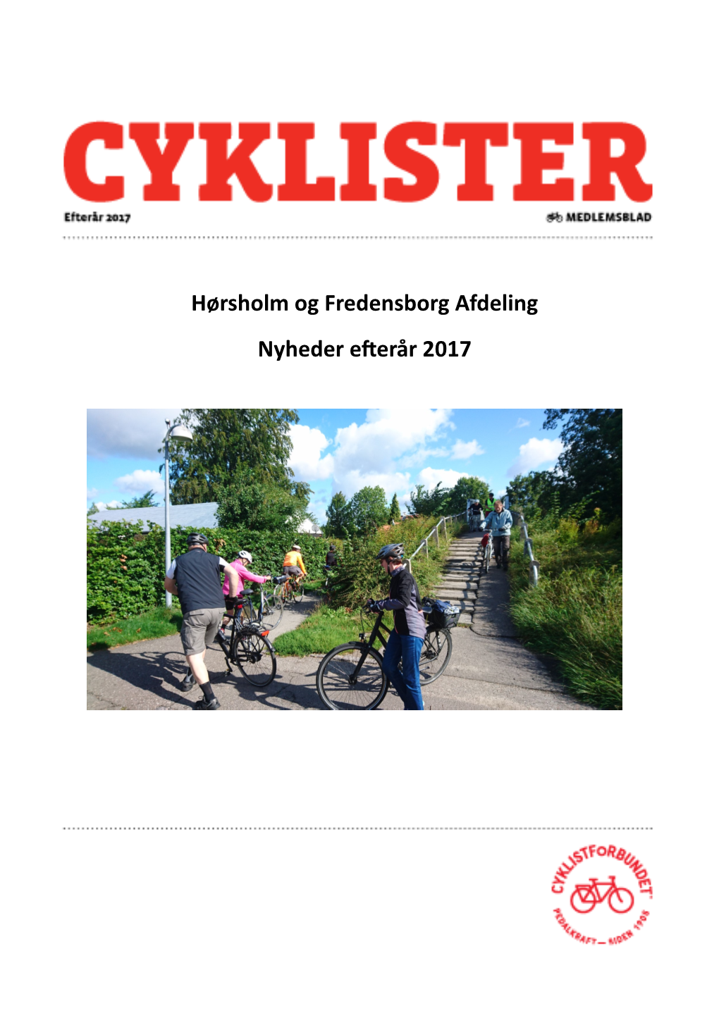 Hørsholm Og Fredensborg Afdeling Nyheder Efterår 2017