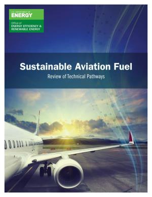 Sustainable Aviation Fuel: Review of Technical Pathways Report