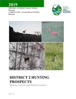 District 2 Hunting Prospects 2019